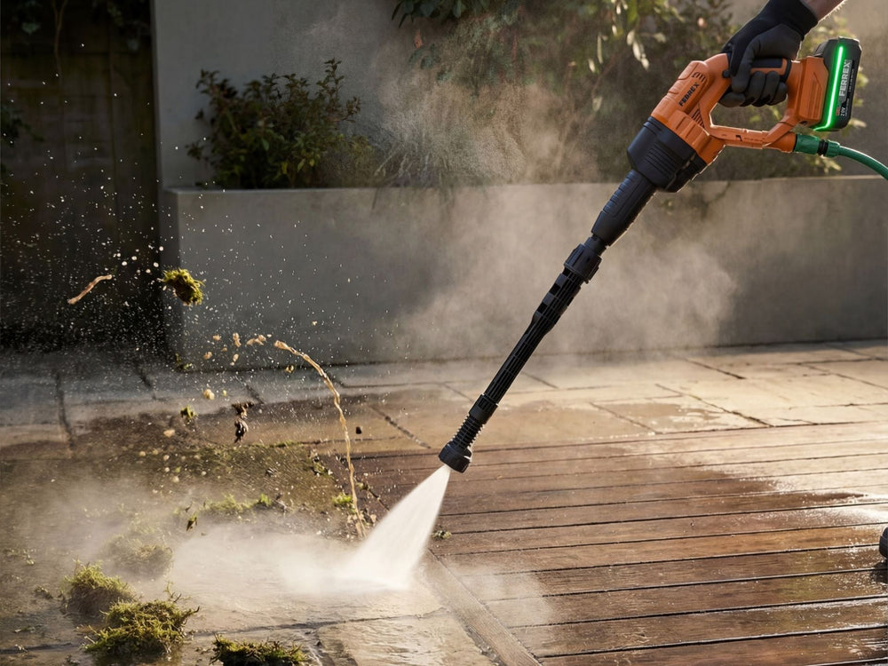 How to Clean Your Patio with a Pressure Washer