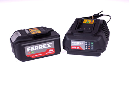 Set di Alimentazione 40V (Batteria 40V + Caricabatterie Rapido 40V)
